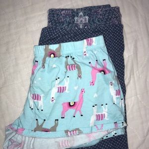 Pajama shorts